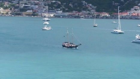 St. Thomas from our balcony