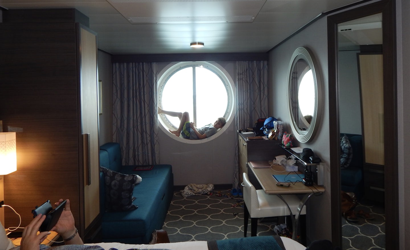 Our ocean view stateroom