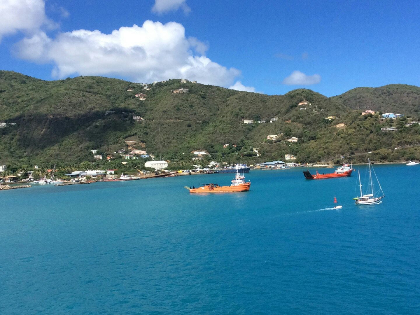 Tortola port