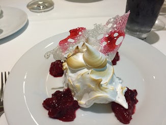 Wonderful dessert we had onboard ship.