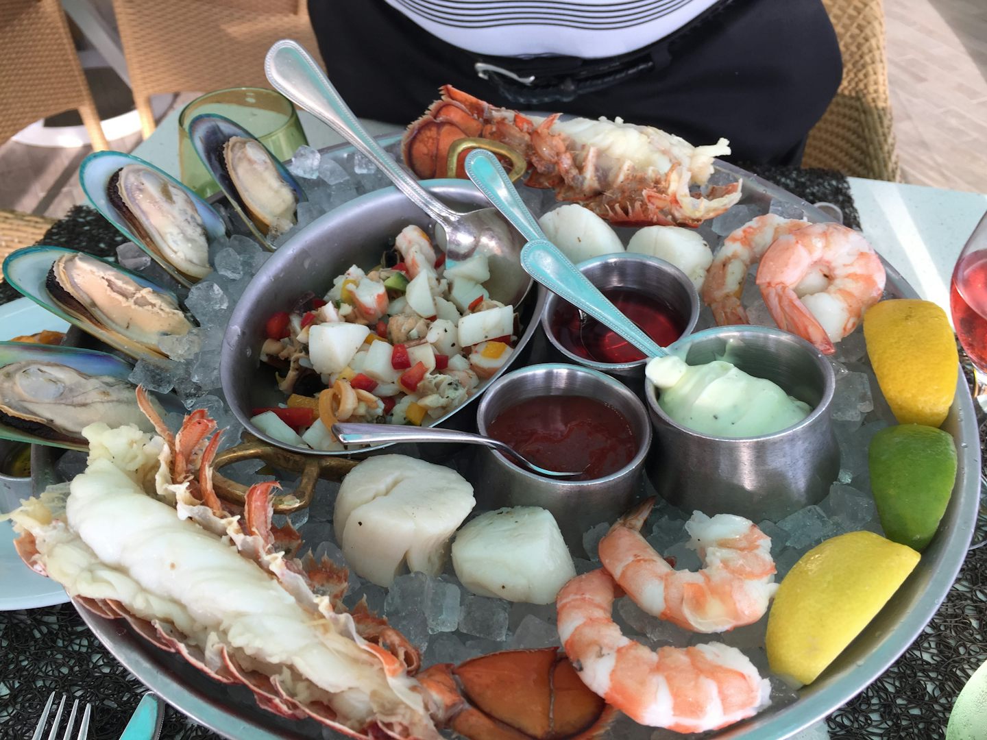 Seafood Tower at The Porch