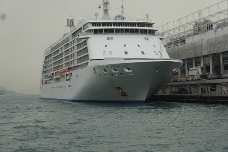 SS Voyager at the Cruise Terminal - Hong Kong