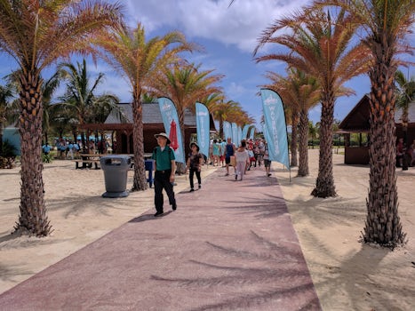 GSC - path from tender pier to main beach