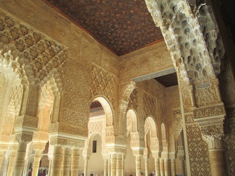 Palaces and grounds of Alhambra in Granada, Spain through Spain Day Tours,