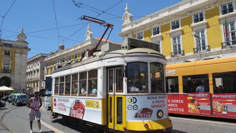 Lisbon was great to explore.  Tram was a 10 minute walk from the ship.  Narrow, serpentine streets, friendly people, great food.
