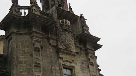 Santiago de Compostelo was a magnificent, ornate cathedral to visit.