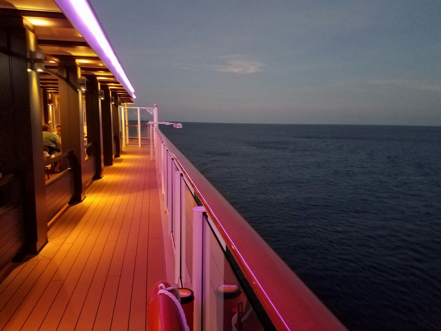 deck on the ship