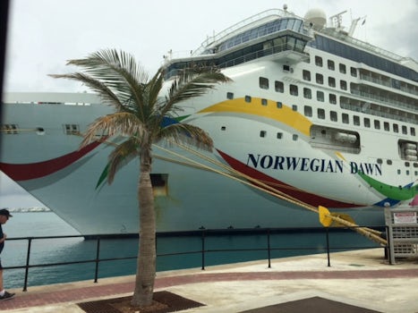 Norwegian Dawn in Bermuda.