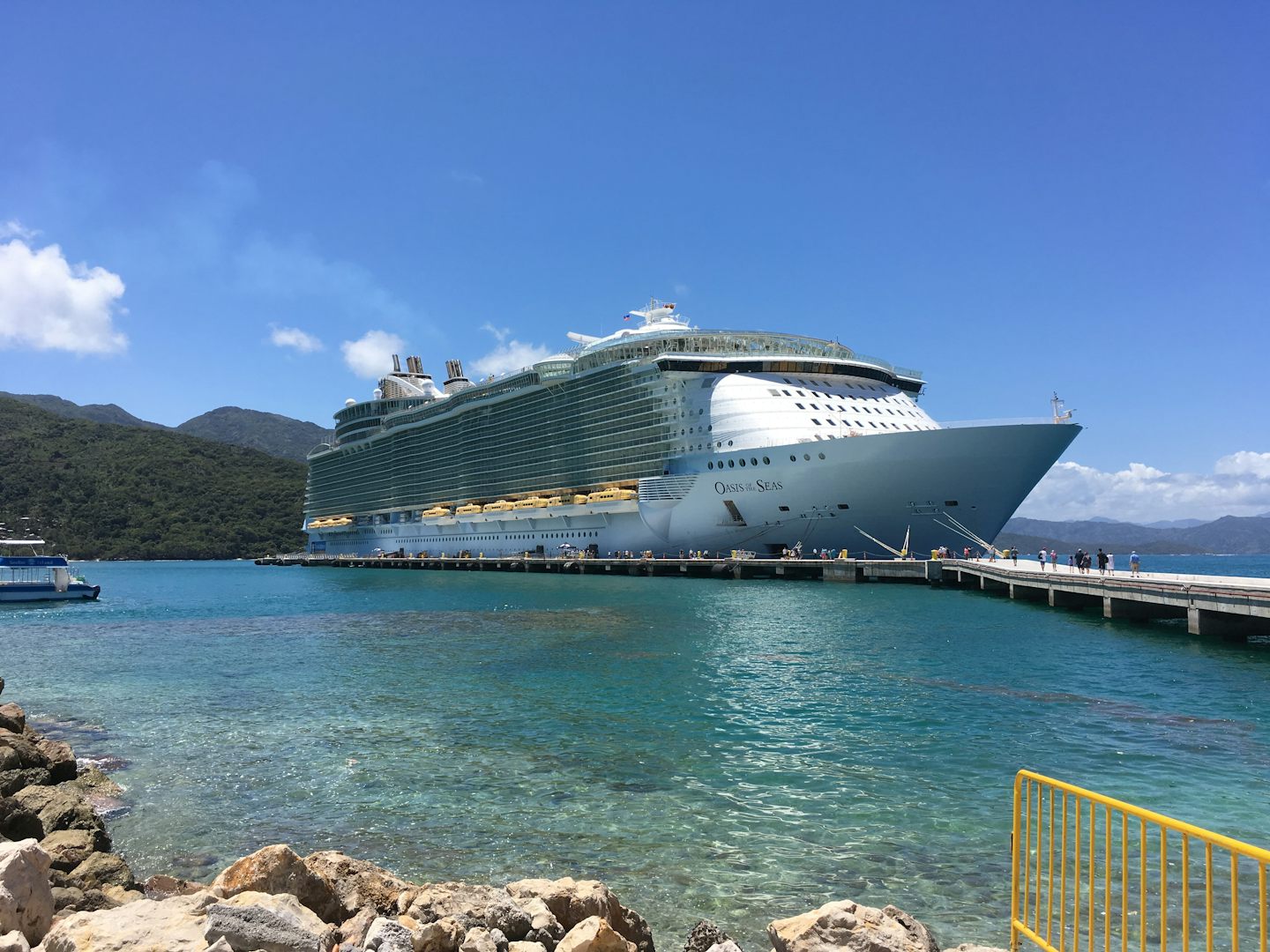 Docked in Labadee