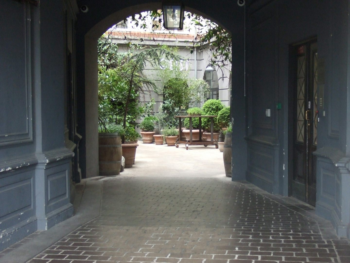 Inner courtyard