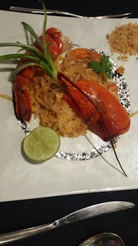 Red Ginger lobster pad thai