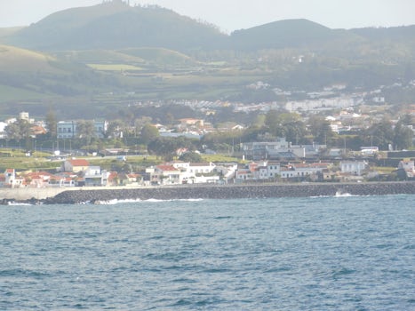 Arrival in Ponta Delgada.
