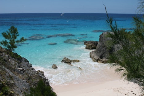 One of the many coves along the South Shore of Bermuda.