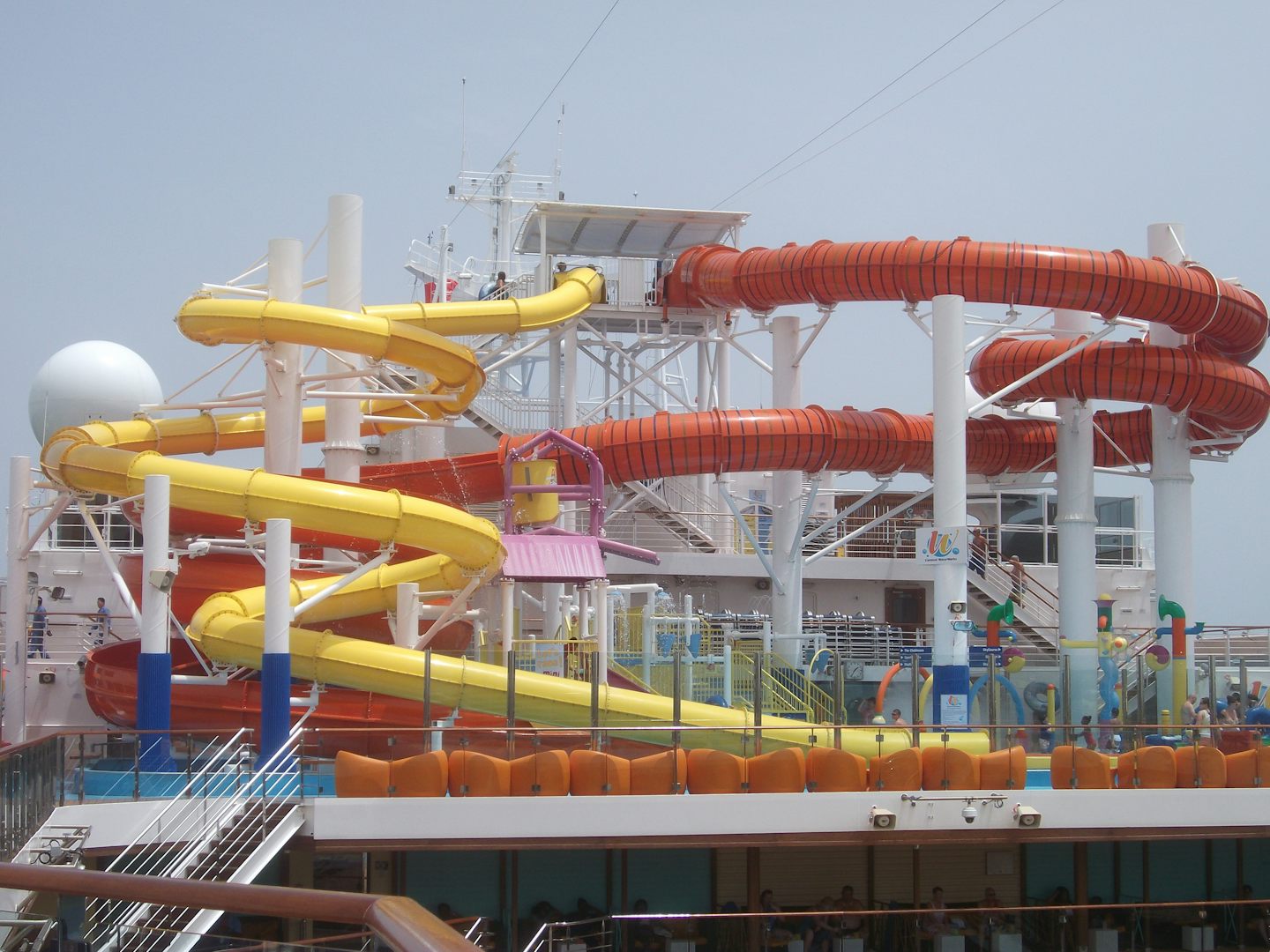 Water slides (didn't get a chance to try these)