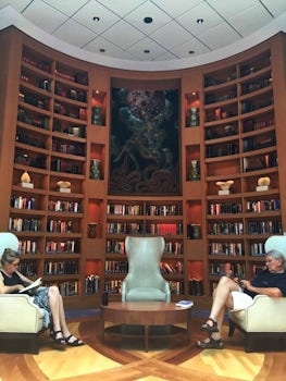 The Library on the ship.