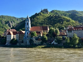 Durnstein along the Donau/Danube in Lower Austria, May 11, 2017