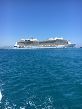 picture of the ship while in port.