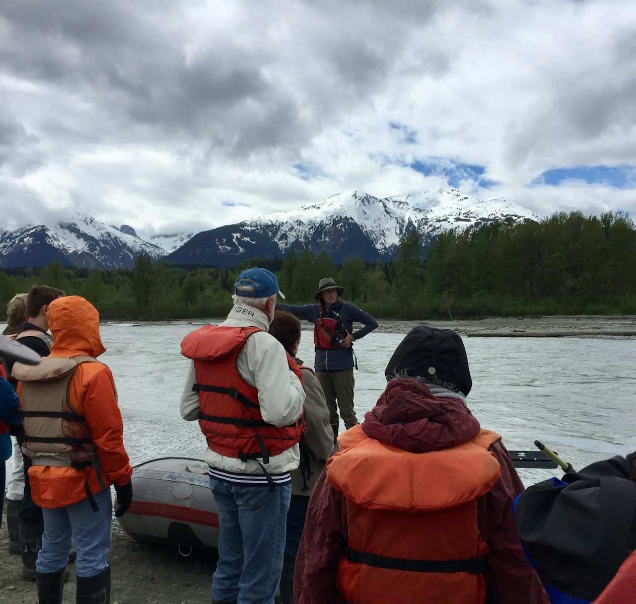 River float excursion in Haines (Skagway port)