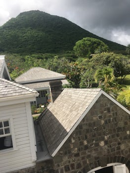 A view from the Fairview Great House - St Kitts
