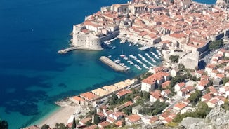 Dubrovnik, Croatia from the Cable Car.