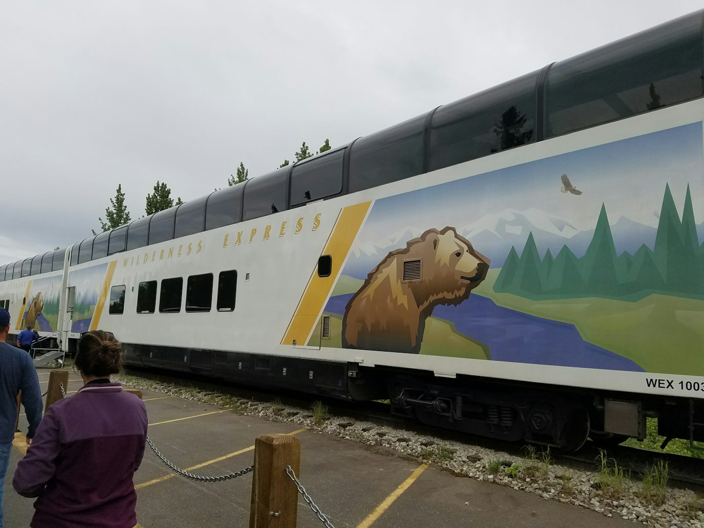 Wilderness Express train car