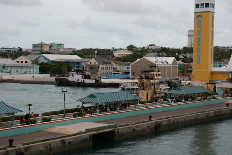Pier in Nassau.