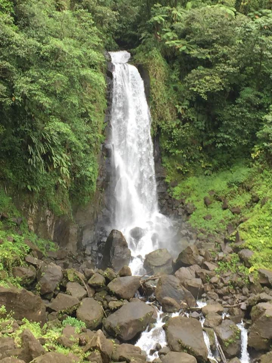 Waterfall in Dominica