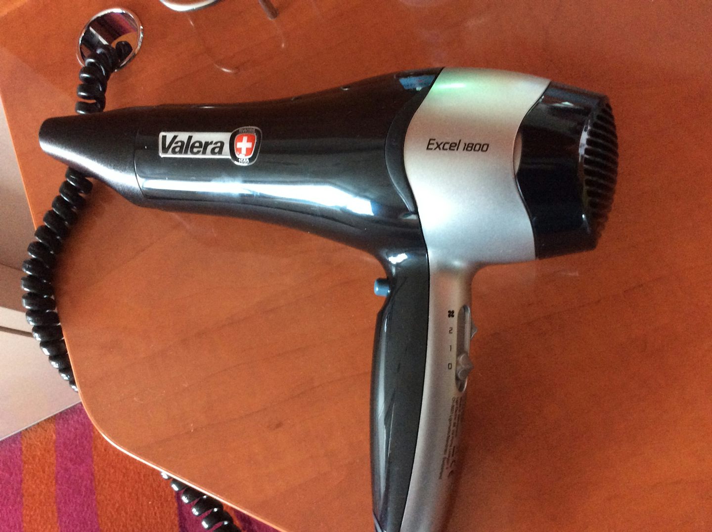 Hair dryer in our cabin