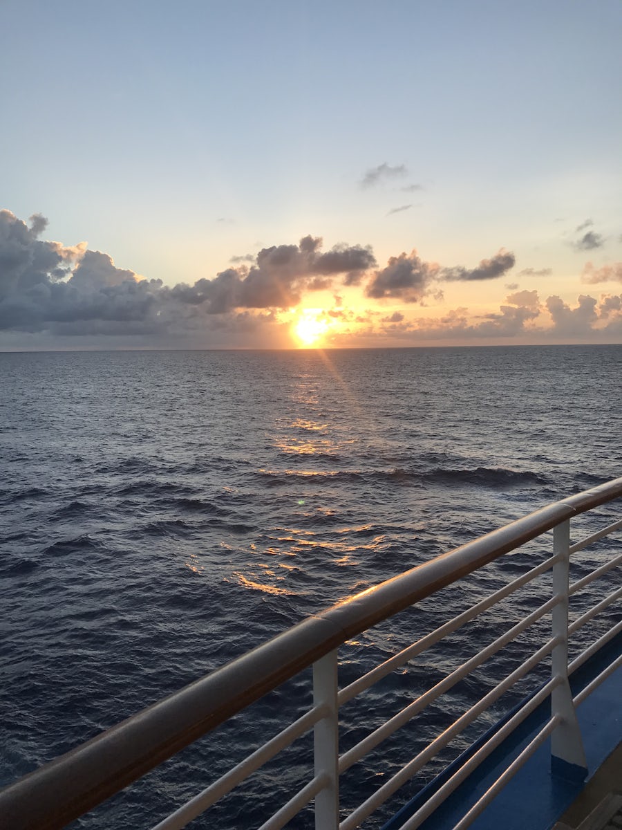 Morning view from deck 5