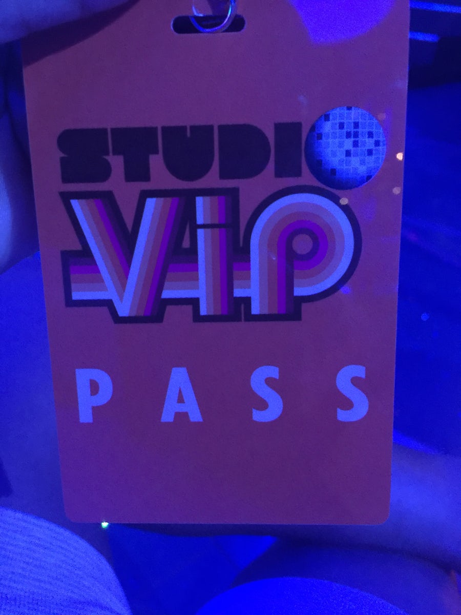 I was a part of the show so I got a VIP pass