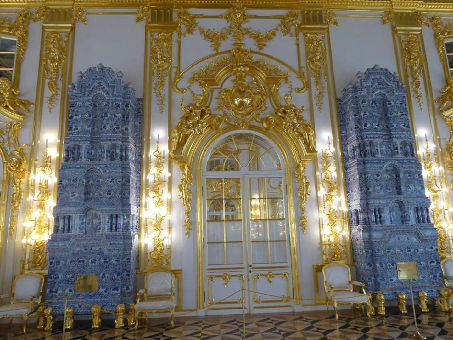 Catherine's Palace.  This was being built while Russians were starving.