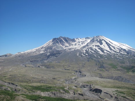 Mt. St. Helens, actually got about 3 miles from the crater at the informati