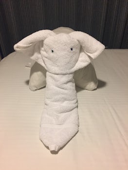 Some cute towel folding