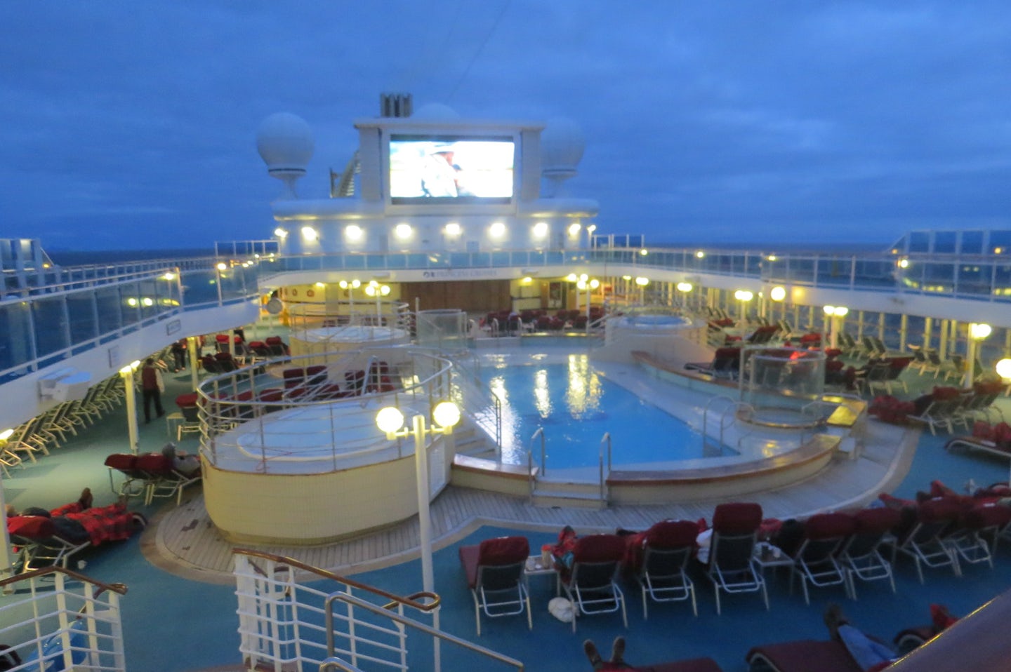 Island Princess in the evening.