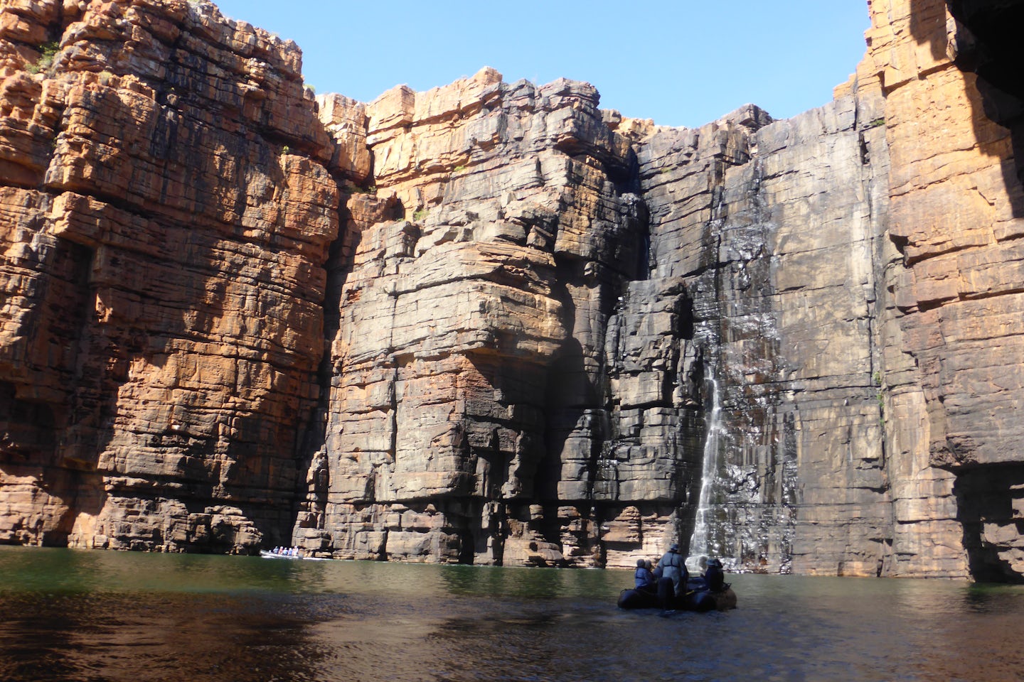 King George Falls zodiac expedition.
