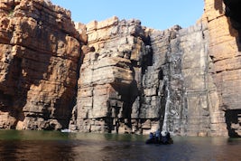 King George Falls zodiac expedition.