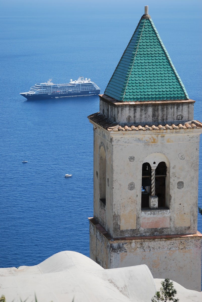 Amalfi Coast - Azamara Quest in background