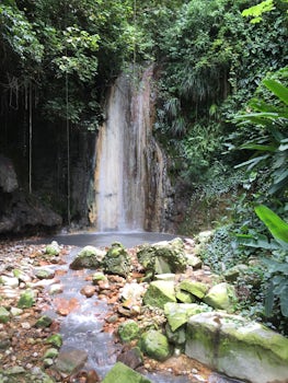 Waterfall- St. Lucia
