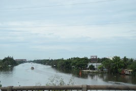 Mekong Delta Vietnam on the mekong river