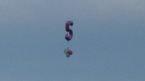 The Birthday balloon which possibly caused a major Search and Rescue operation.