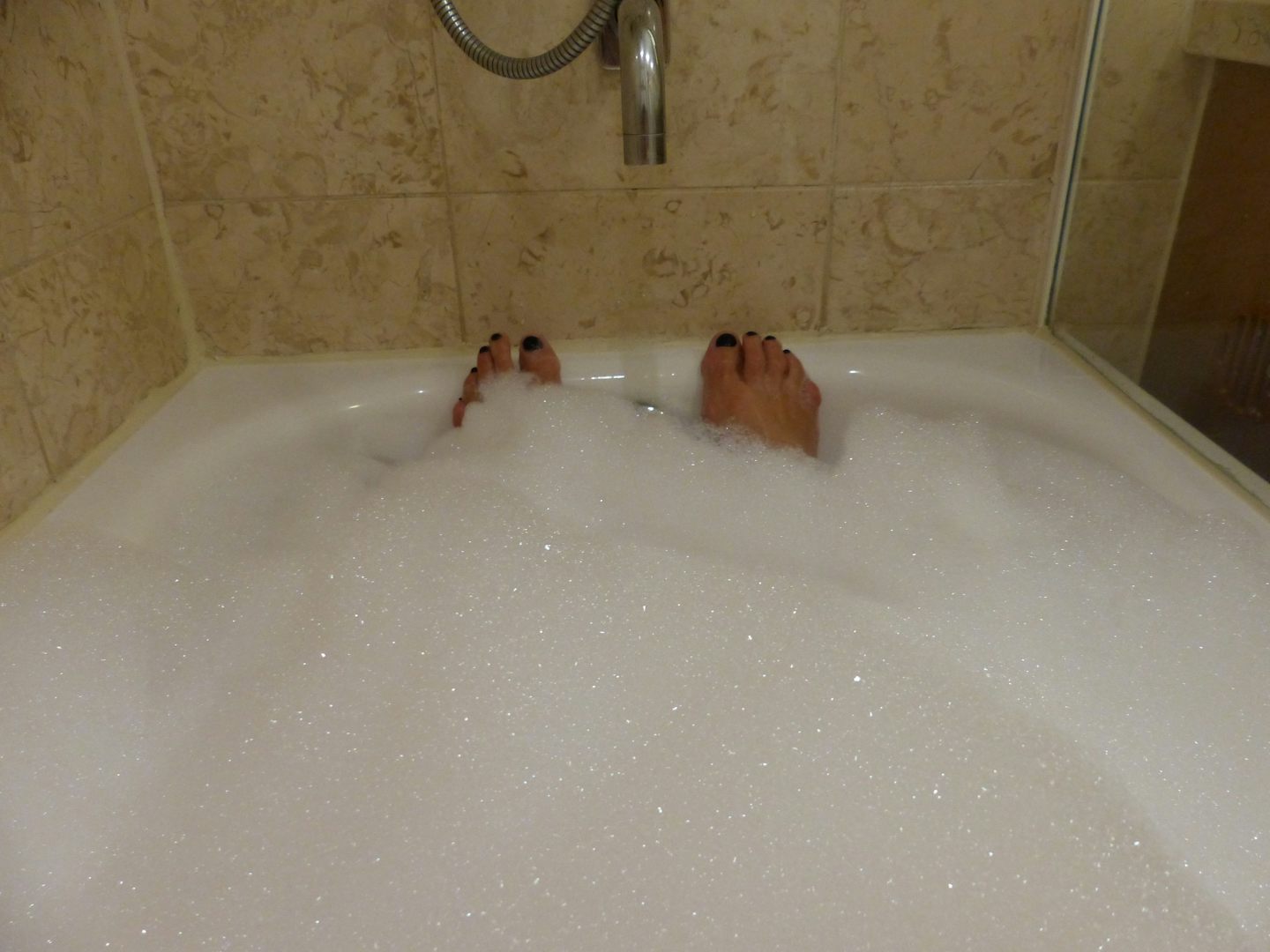 Bubble Bath while At Sea!