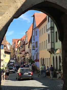 On our day excursion to Rothenburg. Great day