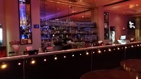 The actual bar at Connexions.