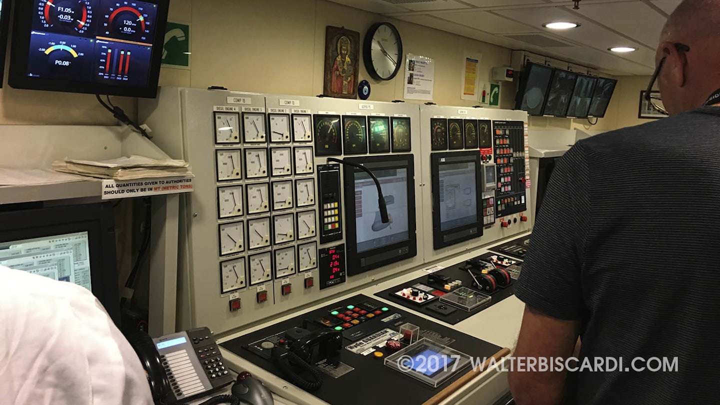 Behind the Scenes All Access tour - The Engine Control Room