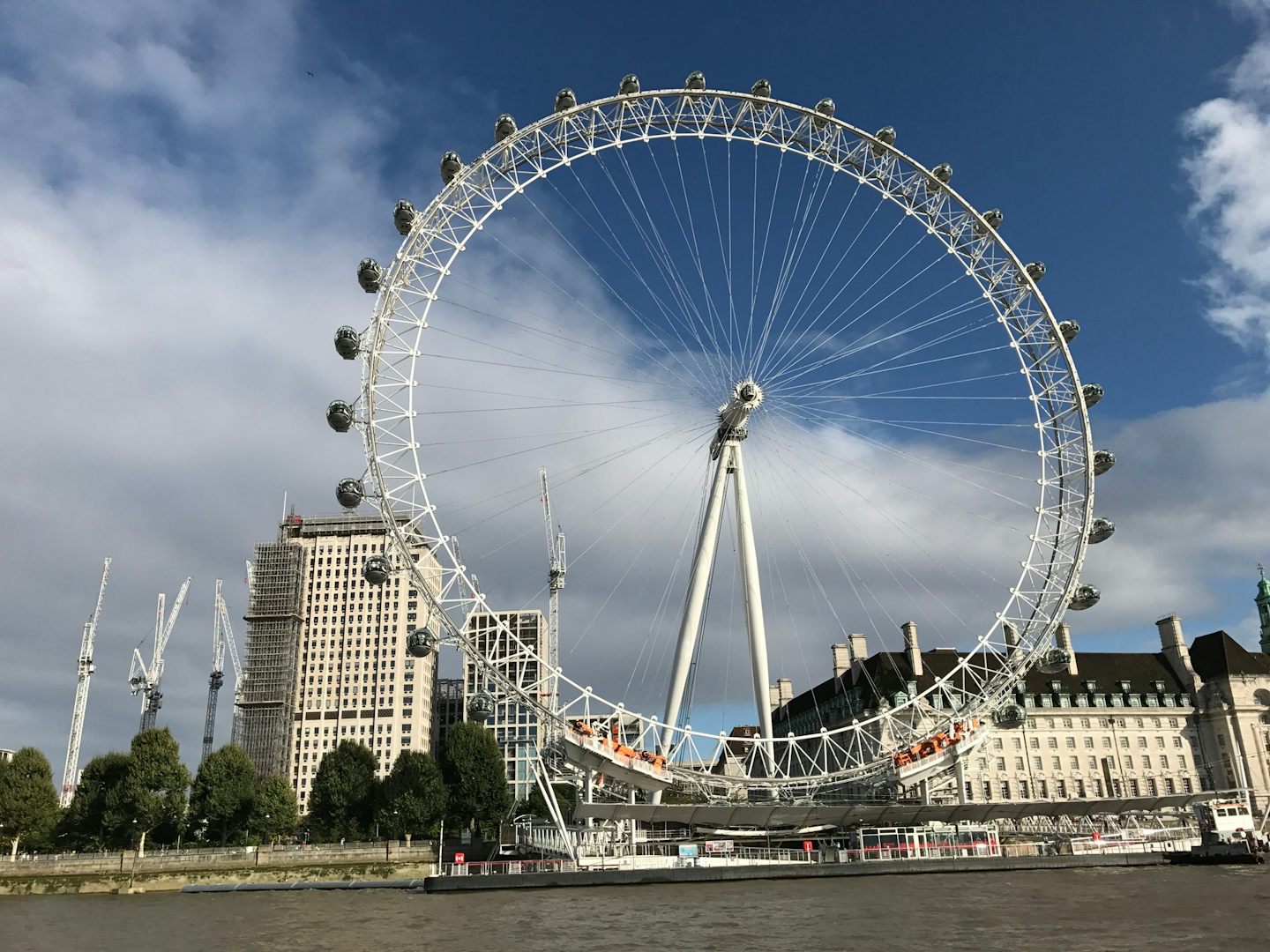 The London Eye.  Was erected for the millennium and was to remain for five