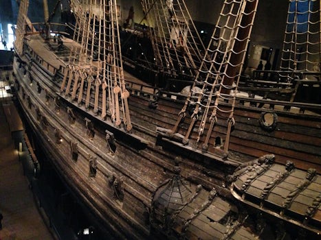 The Vasa Musuem, Stockholm.  Viking Ship.