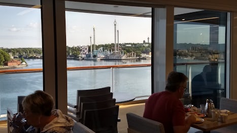 Ship breakfast in Stockholm