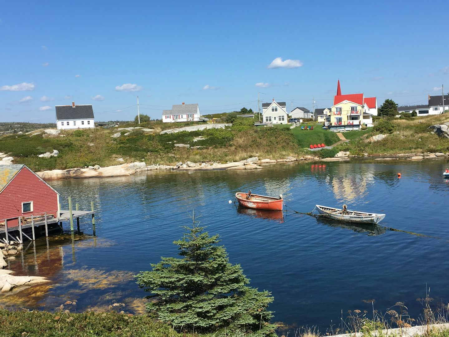 Peggy's Cove in Nova Scotia.