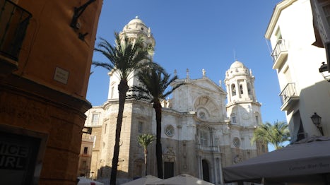 Cadiz with one of the finest cathedrals I've ever seen.