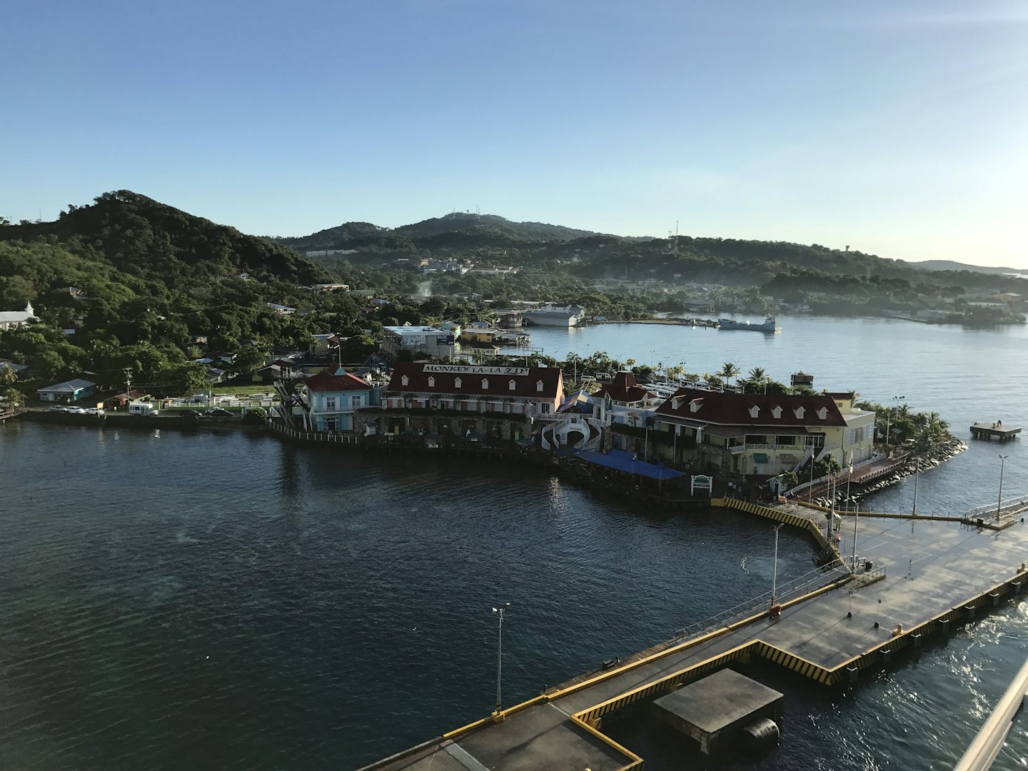 Port of Roatan Honduras
